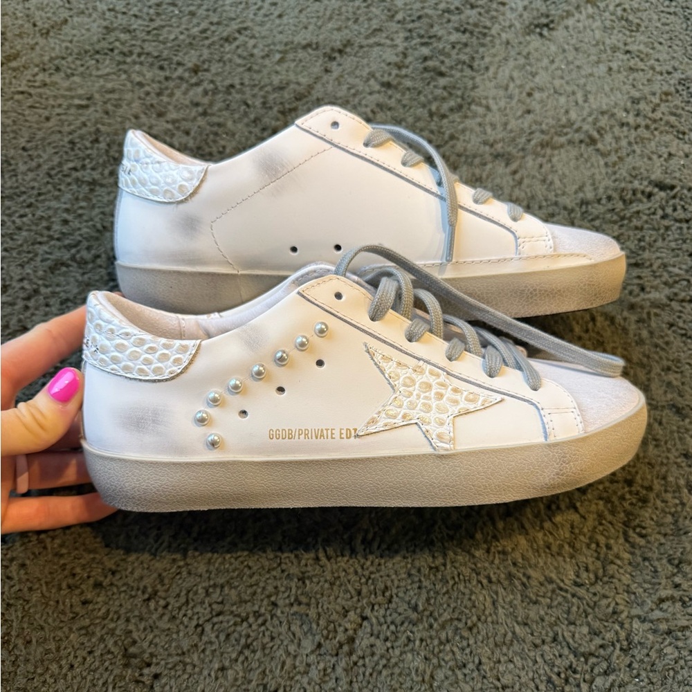 Women’s White Tennis Shoes -Size 6.5
